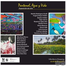 Pantanal, Agua y Vida - Muestra de arte y fotografa - Mircoles, 22 de Agosto de 2018 